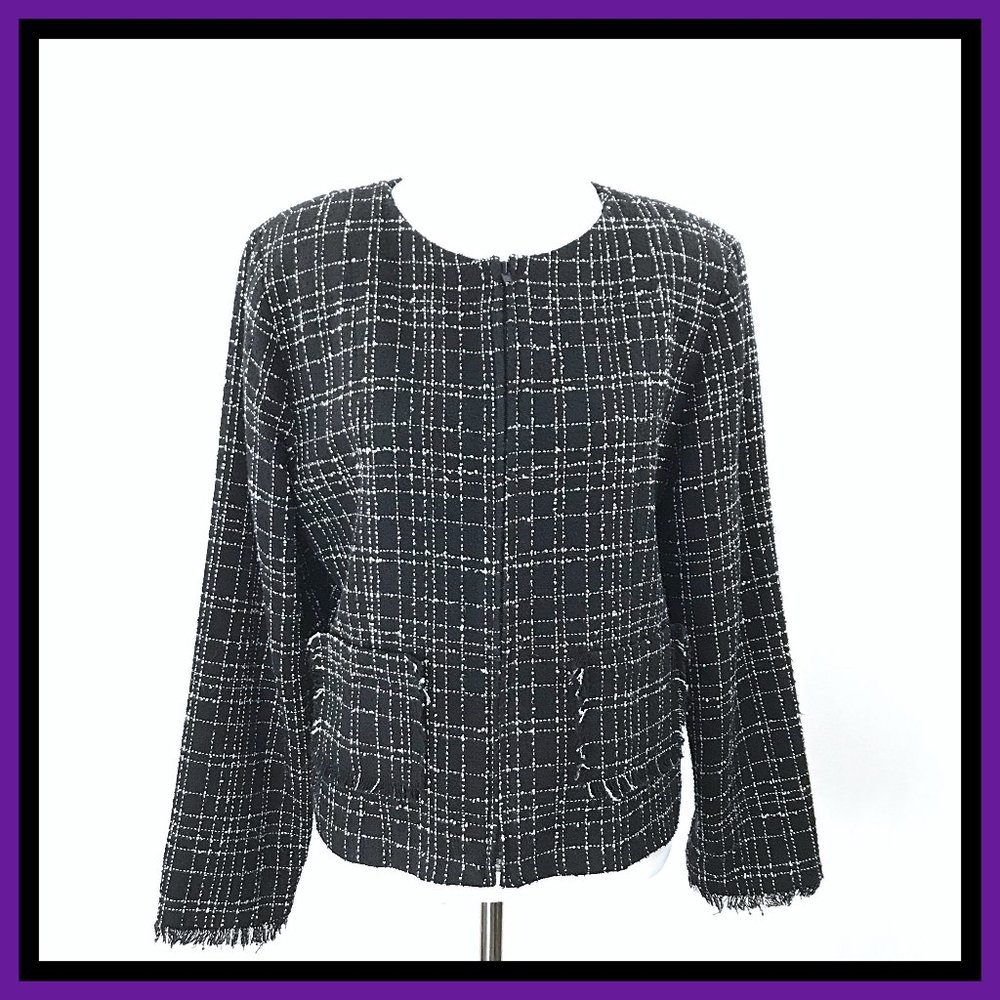 Cynthia Max Tweed Blazer